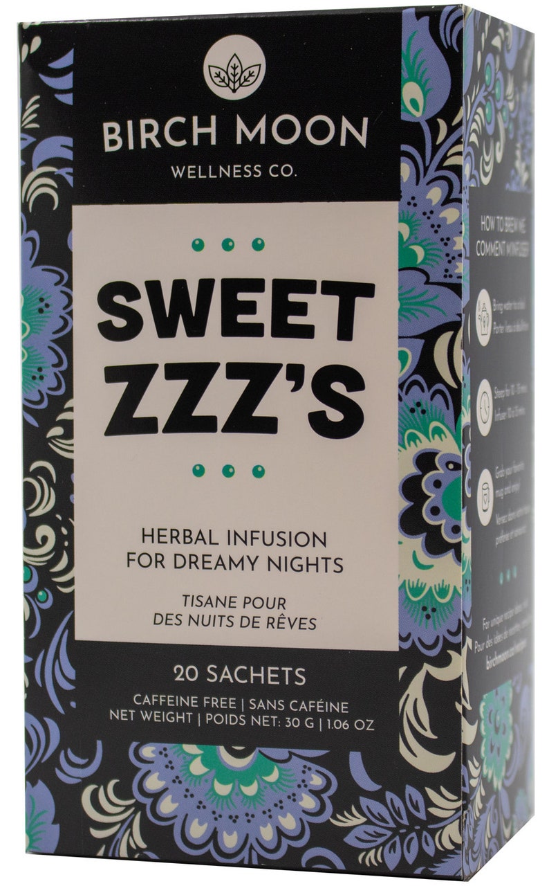 Sweet ZZZ's 20 tea bags Herbal Infusion for Dreamy Etsy