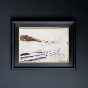 Paesaggio forestale invernale, regalo originale con tecnica mista, pittura a guazzo, illustrazione di Natale e Capodanno, arte conveniente, arredamento minimalista