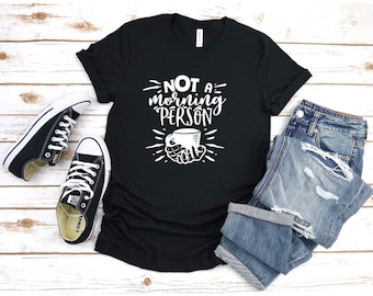 non una persona del mattino adulto unisex tee