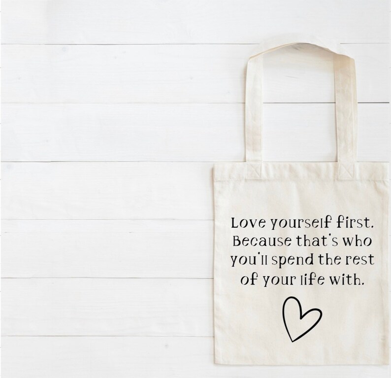 Love yourself tote