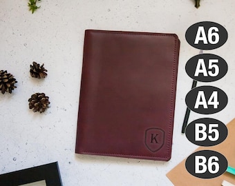 Wiederbefüllbare Lederhülle a5 für Tagebuch, Planerhülle, Leder Journal nachfüllbar, Leder Notizbuchhülle a5, nachfüllbares Notizbuchhülle, Leder Journal Cover