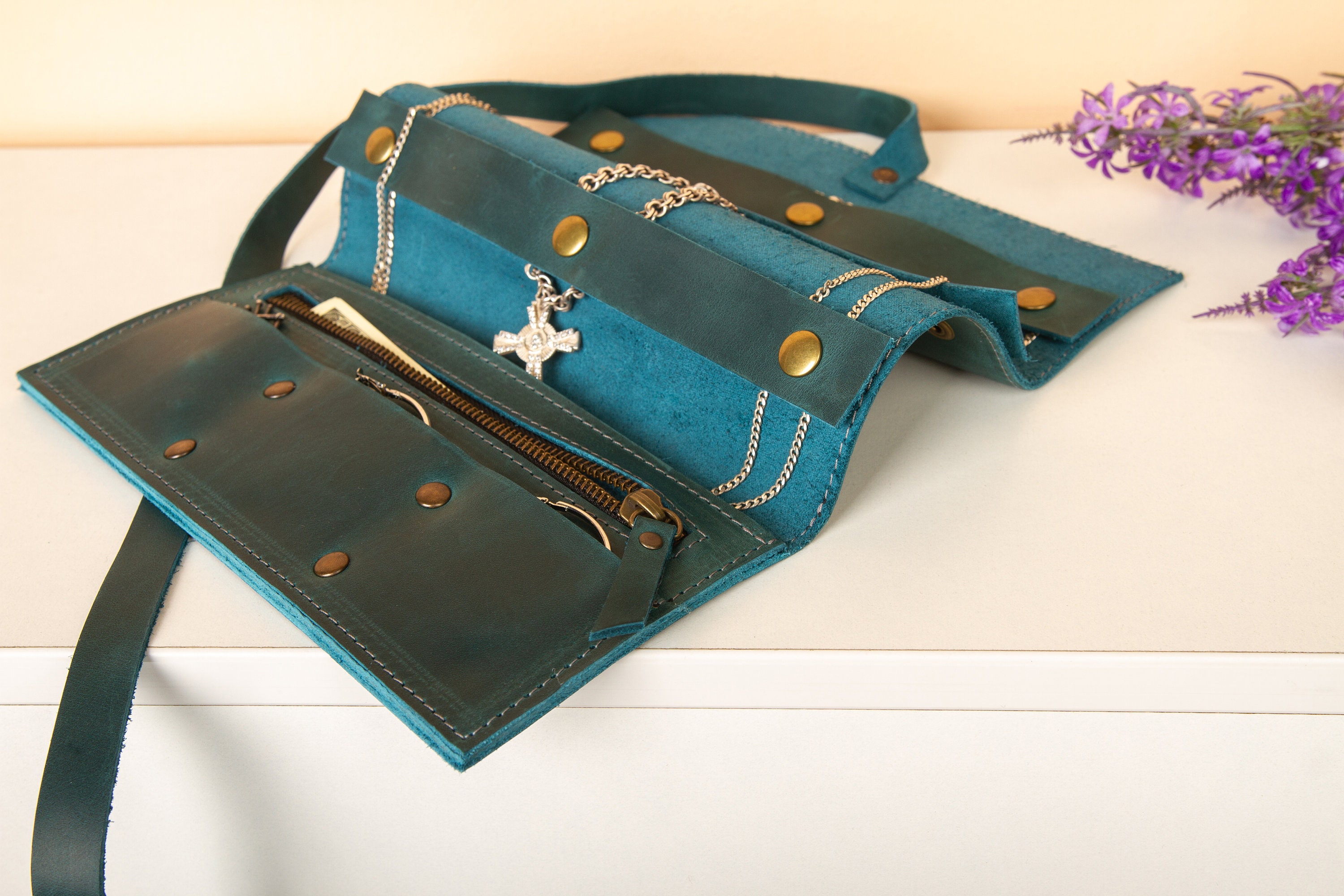 Handmade Travel Jewelry Bags – Designs by Marylou