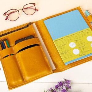 Couverture Stalogy a5, Couverture Stalogy b6, Couverture stalogy A6, Couverture en cuir pour ordinateur portable avec porte-stylo, Couverture en cuir pour journal intime a5, Couverture pour ordinateur portable b6