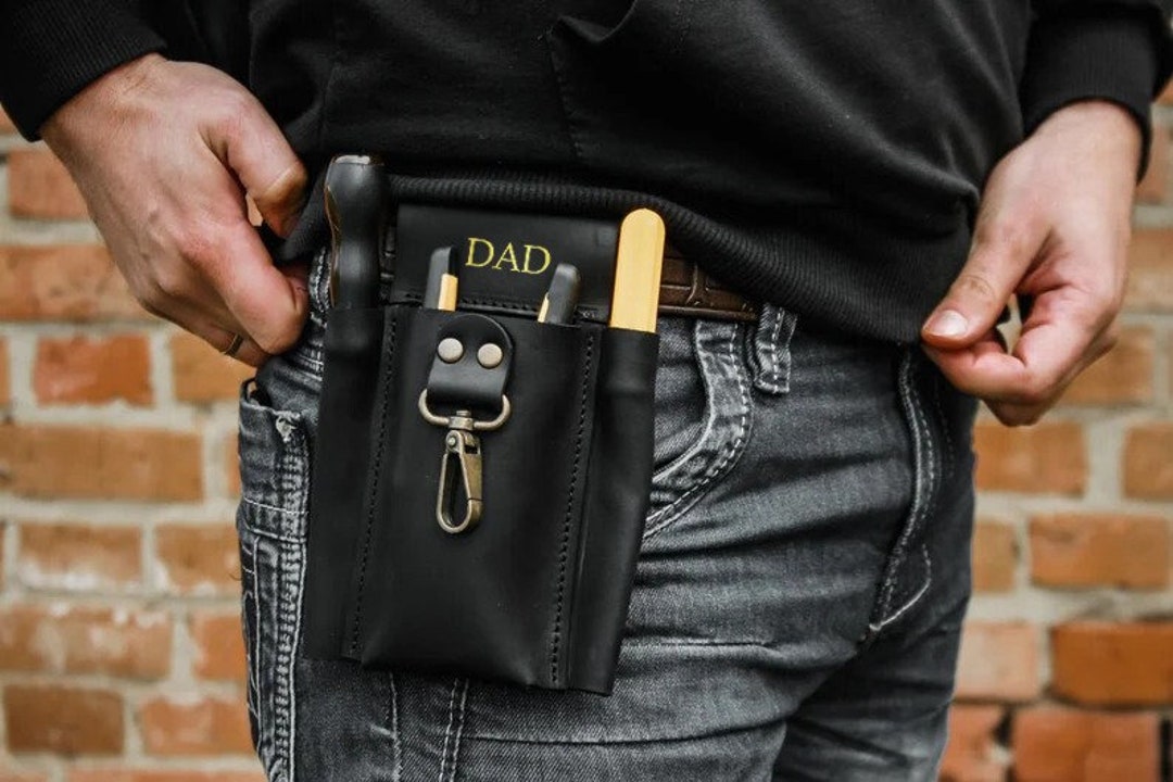 Leather Tool Belt Pouch Leather Tool Belt for Men Custom Etsy