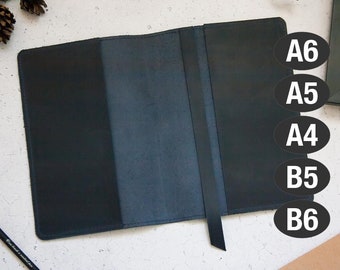 Leather cover a5, Leather cover for notebook, Leather cover journal, Leather notebook cover a4, Leather notebook cover personalized