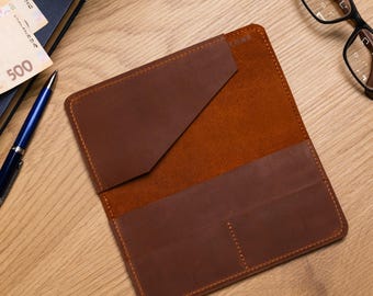 Copertina per libretto degli assegni in pelle personalizzata OEM Copertina per libretto degli assegni in pelle personalizzata OEM