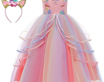 unicorn dress kids