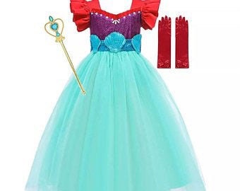 ariel costume dress