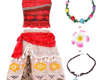 Moana Costume Etsy