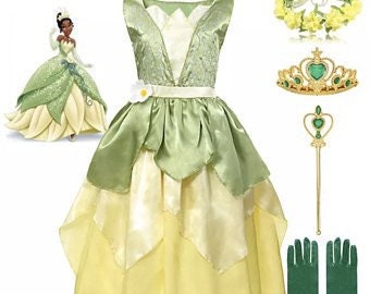 princess tiana outfit