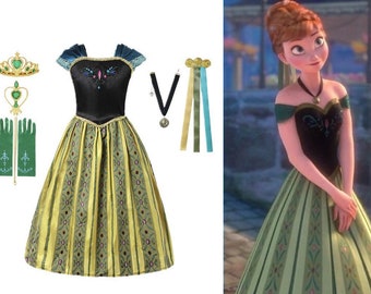 green elsa dress