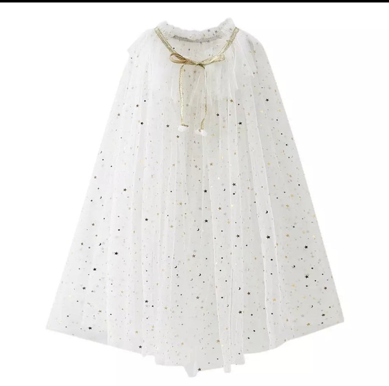 Choose Color Princess Costume Princess Cape Cloak for Little Girl Dress Up