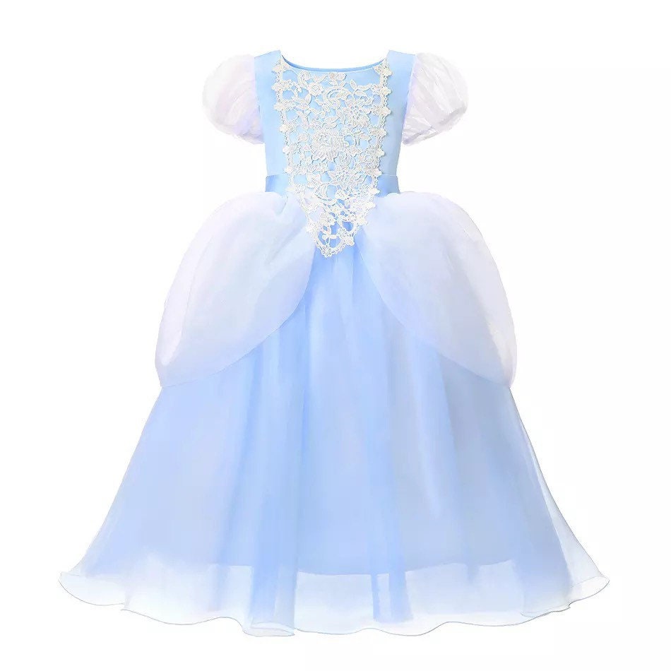 2022 Deluxe Princess Cinderella Dress Costume Set for Girls - Etsy