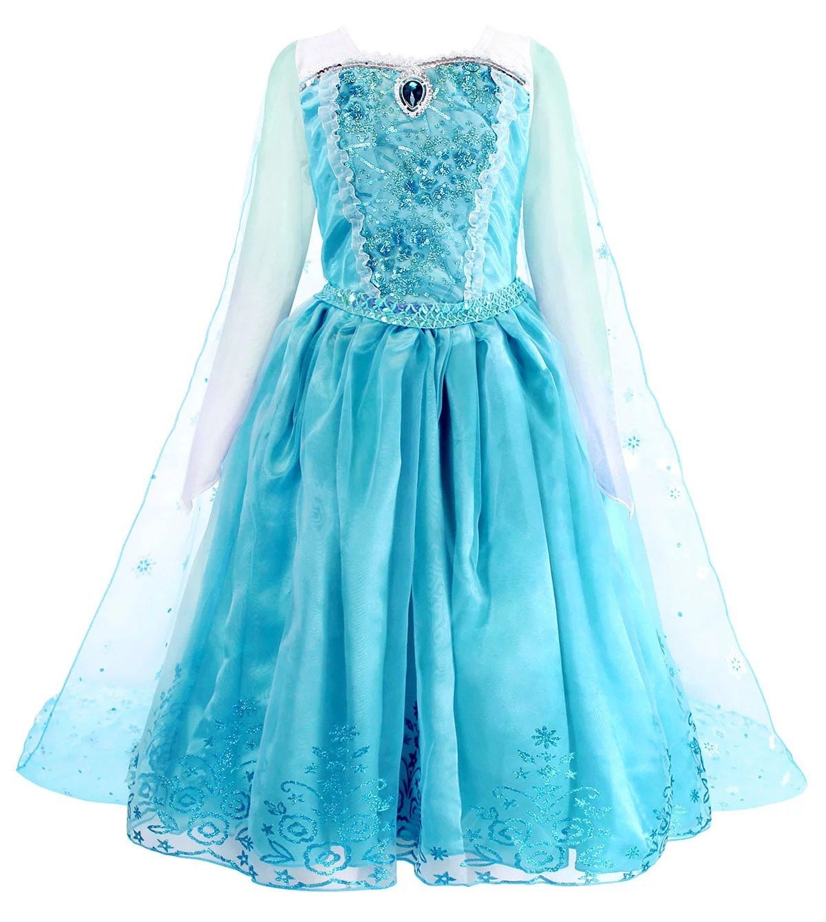 Prinzessin Schnee Elsa Kleid Kostüm Set für Mädchen | Etsy