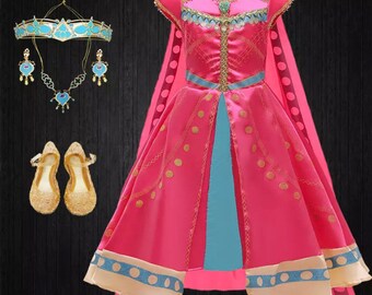 Jasmine Pink Dress Etsy