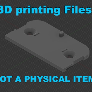 NOT a Physical Item - 3D Printing Files - Replacement back for Ring Gen 2 Sensor