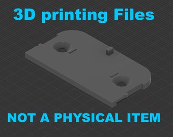 NOT a Physical Item - 3D Printing Files - Replacement back for Ring Gen 2 Sensor