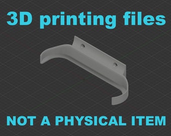 NOT a Physical Item - 3D Printing Files - Dock Bracket for Wyze Robot Vacuum Dock