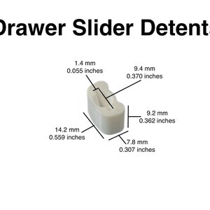 Craftsman Toolbox Slide Detent (6, 12 , 24, 48, 96 pack)
