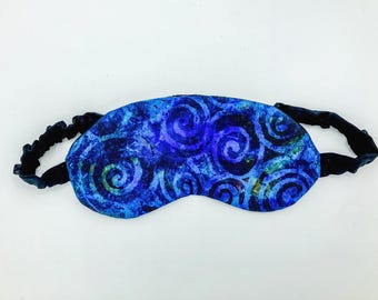 Satijnen slaapmasker, katoenen nachtooghoes, reisaccessoire