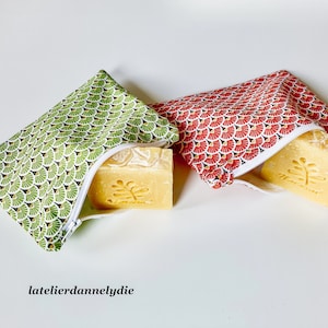 Seife oder Shampoo Bar wasserdichter Beutel, Aufbewahrung Kosmetik Reisetasche, umweltfreundlicher Beutel, japanischer Oeko-Tex-Lüfter, Swiss Made