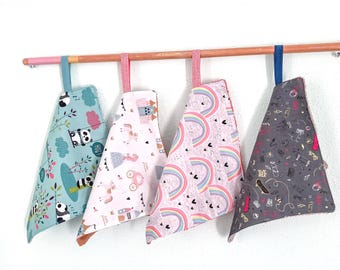 Serviette de table, cantine, maternelle, zéro déchet, rentrée scolaire