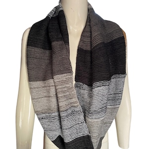 New unisex super soft knitted beige grey colour chunky knit winter SNOOD Neck warmer, infinity scarf, loop winter warm scarf Xmas gift
