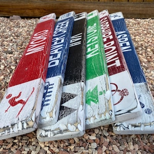 Personalized Rustic Ski and Snowboard Trail Signs, Custom Cabin Decor, Mountain Home sign , Bar sign, Groomsmen gift, Ski Trail sign