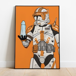 Star Wars - Ordre du commandant Cody 66 Poster