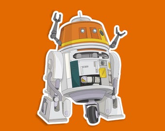 Star Wars Rebels - Chopper Aufkleber