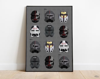 Star Wars - The Bad Charge Wandposter