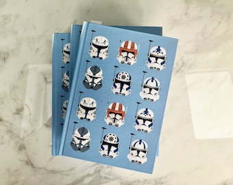 Star Wars - Clone Wars Notizbuch