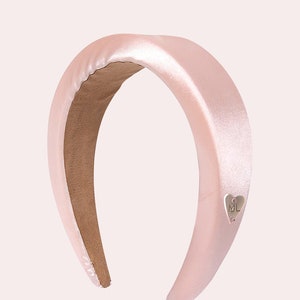 Alice Headband | Pastel Pink Wonderland Headband | Thick Headband | Elevated Crepe Hairband | Pink Magical Headband | Runway Padded Headband