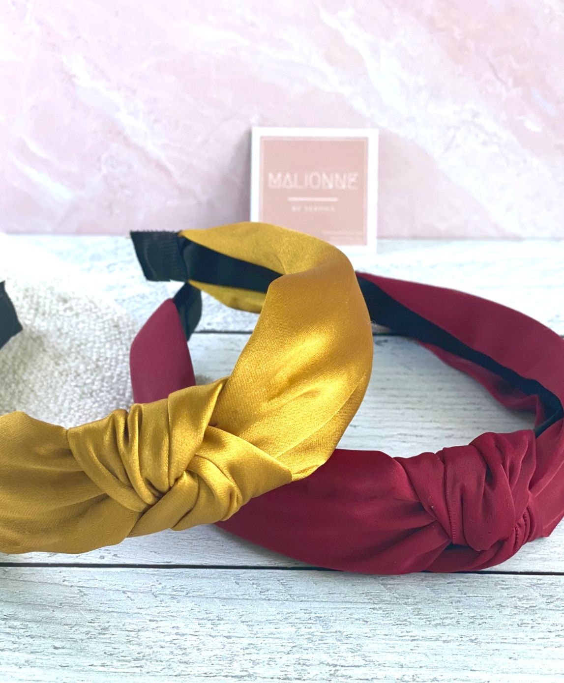Summer Solstice Satin Headbands Warmtoned Headbands Sunny Etsy
