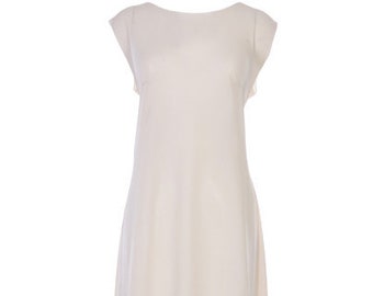 long white underdress