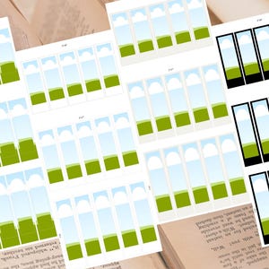 Anpassat bokmärke, bokmärkesmall, personlig, bokmärkesram i Canva, dra och släpp, redigerbart bokmärke i Canva, utskrivbart bokmärke, alla hjärtans dag bild 5