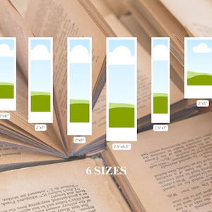 Anpassat bokmärke, bokmärkesmall, personlig, bokmärkesram i Canva, dra och släpp, redigerbart bokmärke i Canva, utskrivbart bokmärke, alla hjärtans dag bild 3