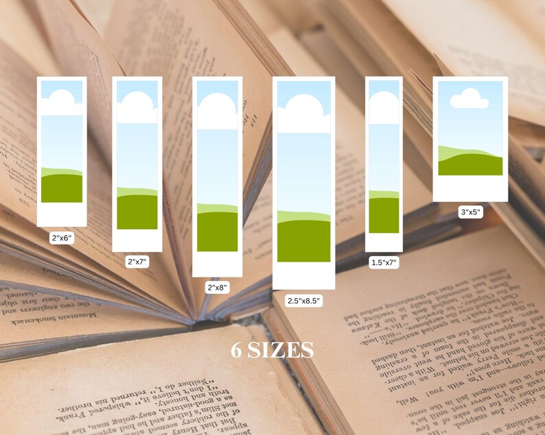 Anpassat bokmärke, bokmärkesmall, personlig, bokmärkesram i Canva, dra och släpp, redigerbart bokmärke i Canva, utskrivbart bokmärke, alla hjärtans dag bild 3