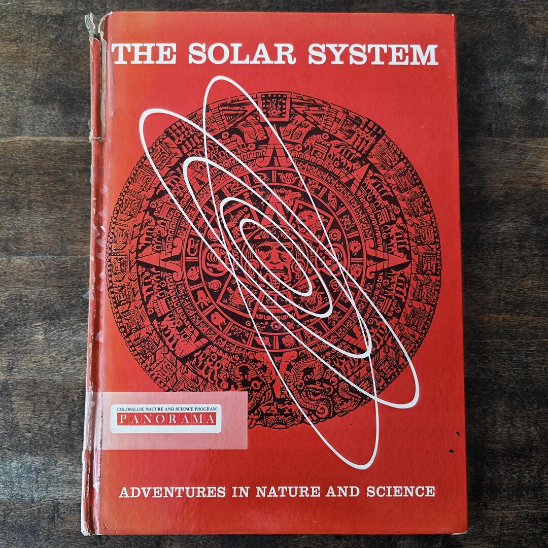 VINTAGE | the Solar System Book - Etsy