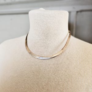 Sterling Silver Mexico Modernist MCM Collar Necklace