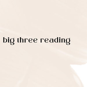 Trois grandes lectures