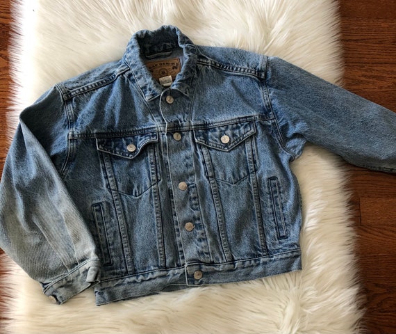 Vintage Gap Jean Denim True Test Jacket Y2K Size … - image 1