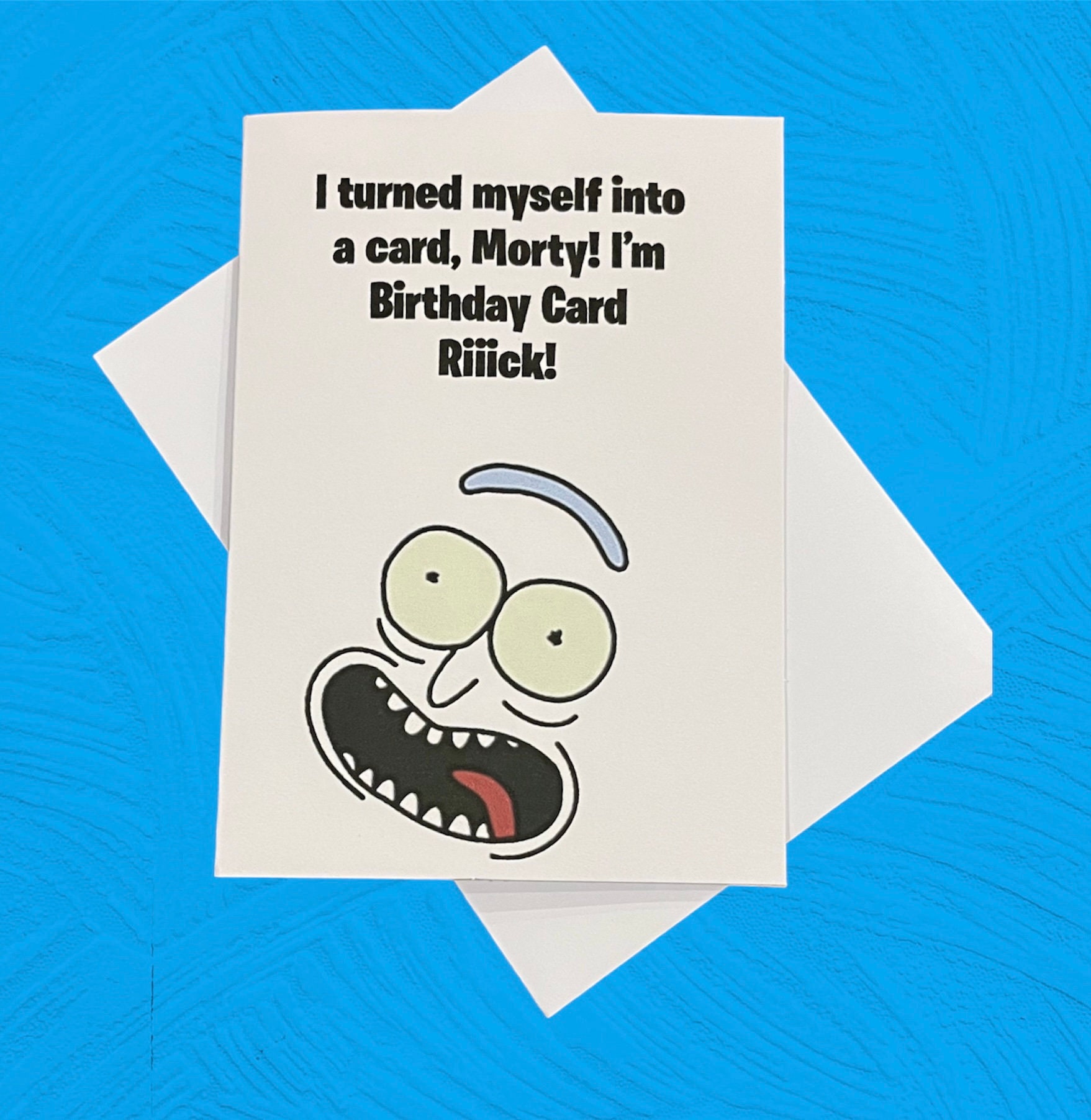Rick and Morty Birthday Card - Etsy
