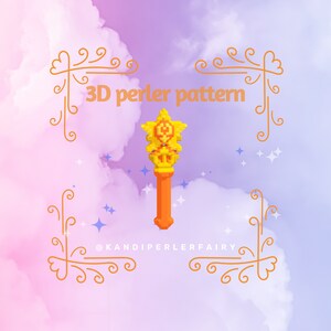 Instant Download!! 3D Perler Beads Pattern to Build This CUTE Anime ...