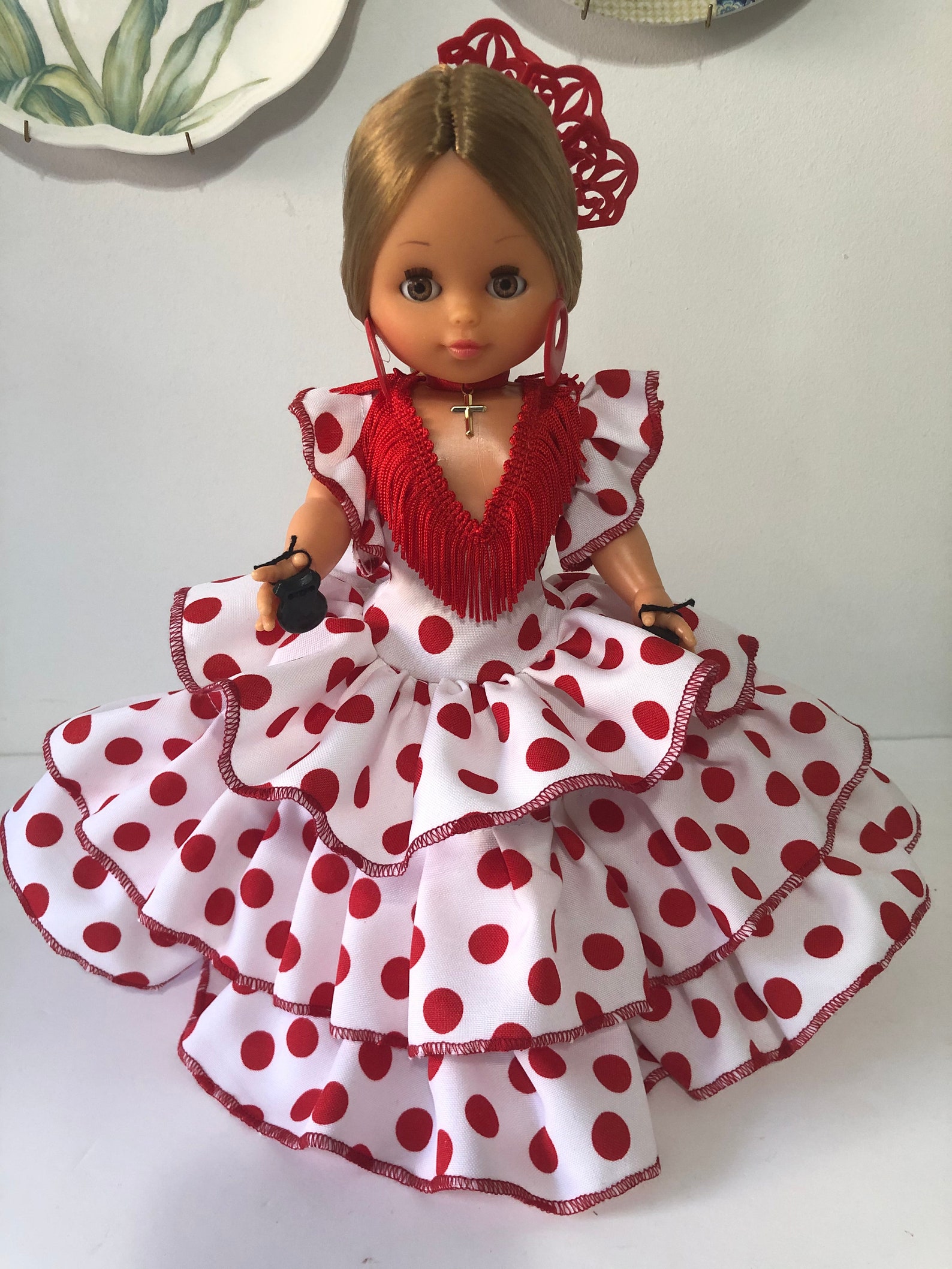 Muñeca Gitana Espiritual Flamenca Española Andaluza. Etsy