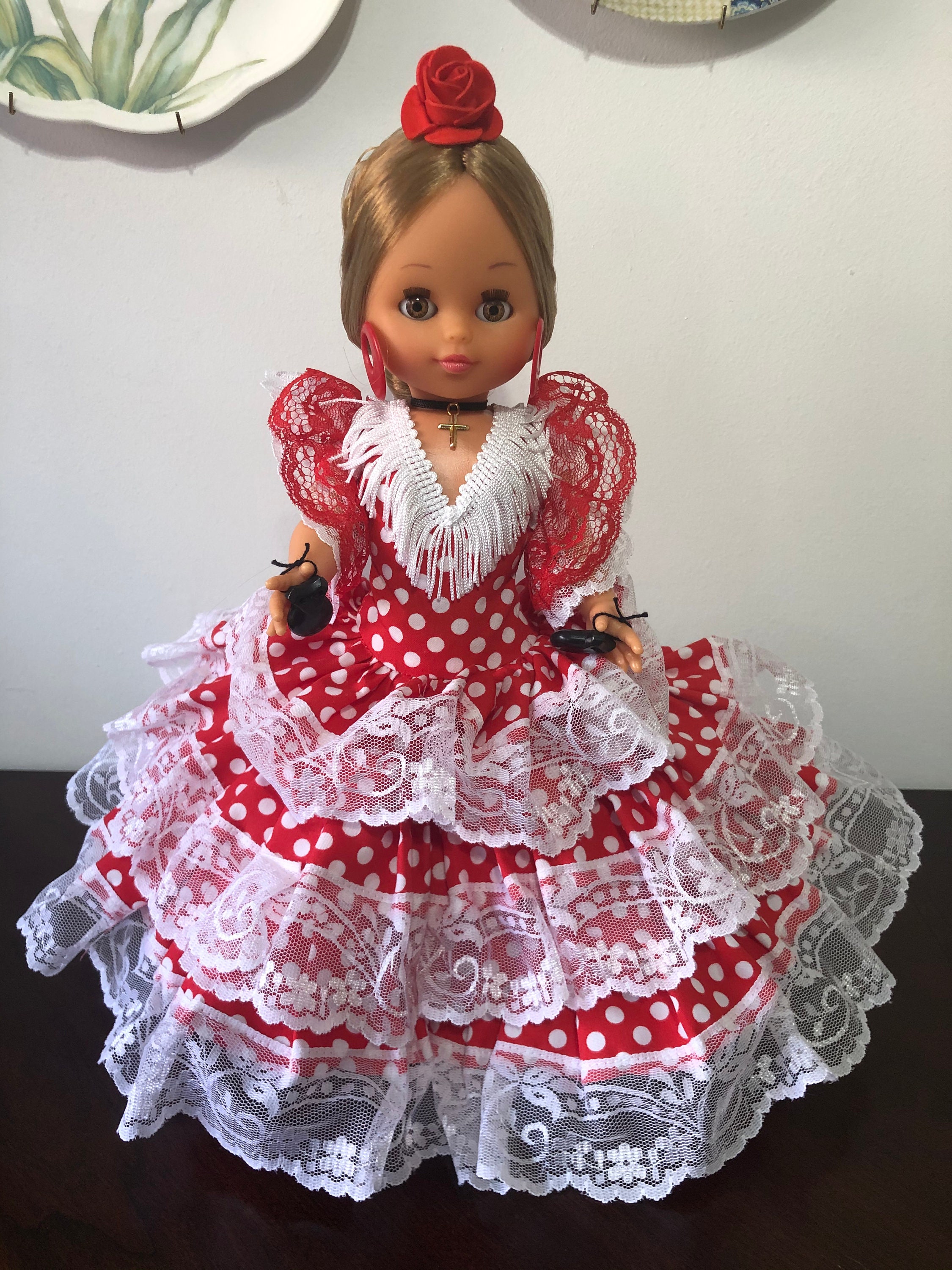 Muñeca Gitana Espiritual Flamenca Española Andaluza. Etsy