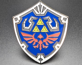 Hylian Shield - Classic 2" Hard Enamel Pin