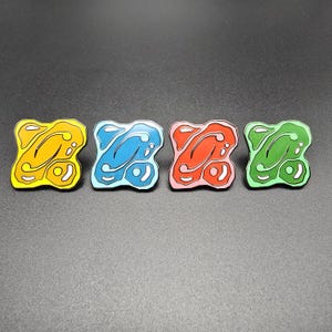 X-Parasite Pin Set - 1&quot; Hard Enamel Lapel Pin (Set of 4)
