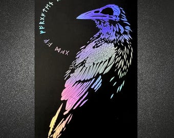 Forgotten Roads Art Print (Iridescent Foil) 11" x 17" Physical Print