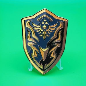 Royal Shield - 2" Hard Enamel Lapel Pin - Hyrulian Armory Series One